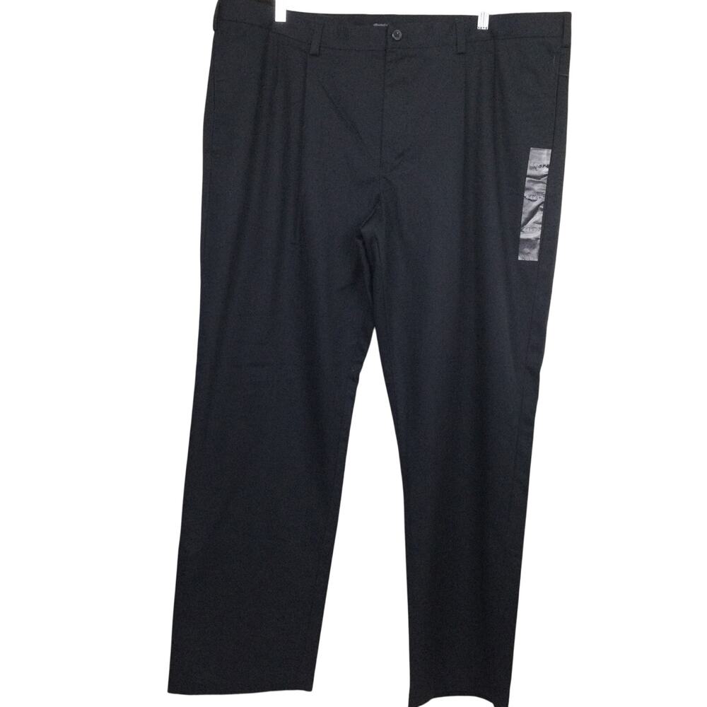 Van Heusen Classic Fit Flex Minimalist Normcore Navy Tailored Dress Pant 44